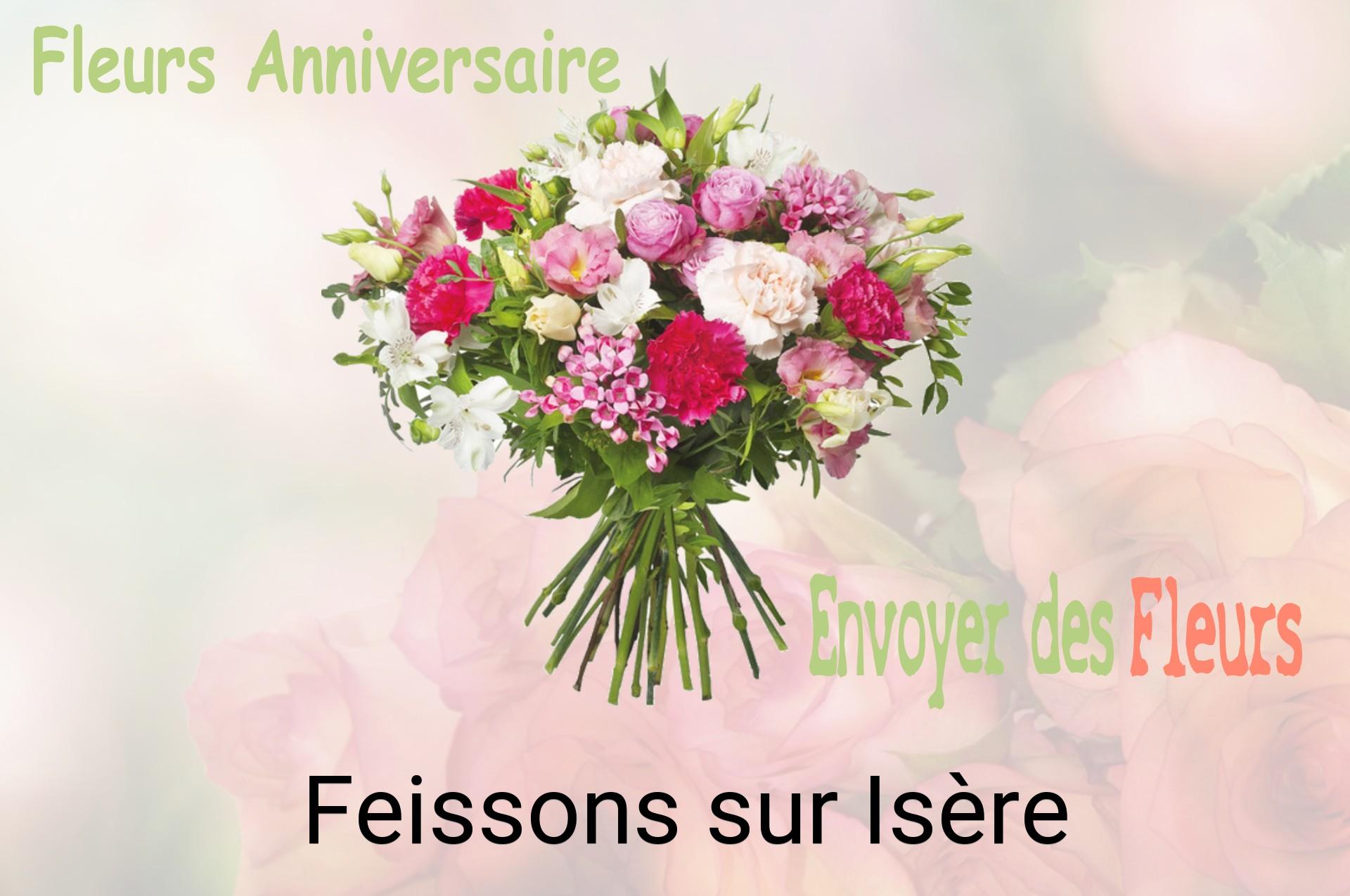 Bouquet de fleurs d’anniversaire livré à Feissons-sur-Isère